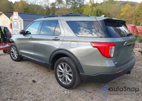 2020 Ford Explorer Xlt from USA, damaged, VIN 1FMSK8DH2LGA42744